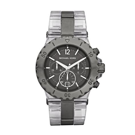 Michael Kors Bel Aire Chronograph Gunmetal Ladies Watch 